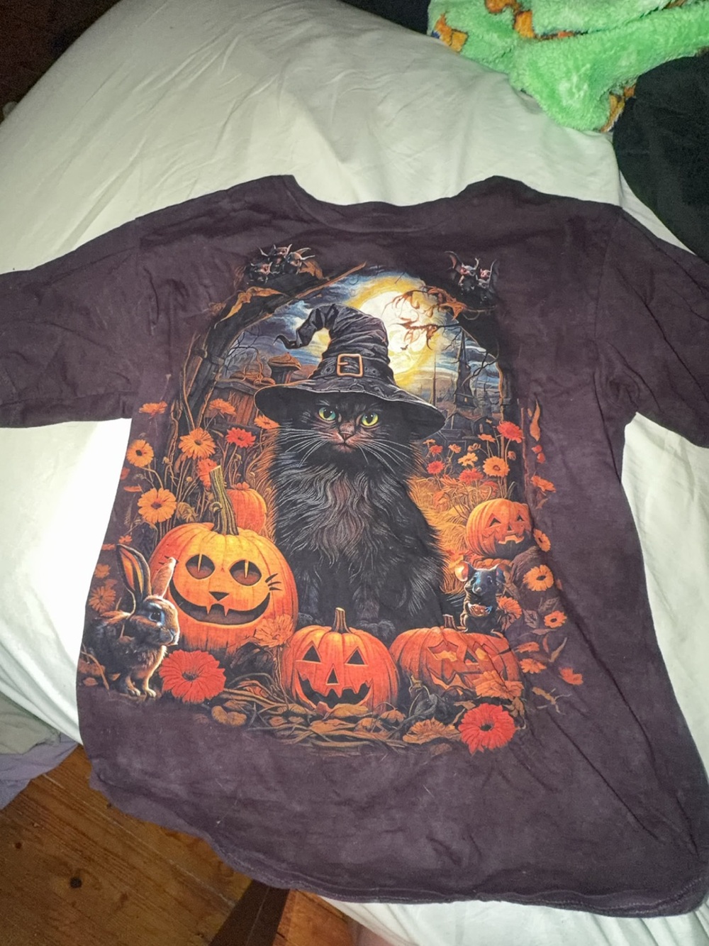 Black Cat Halloween Crewneck for Cats Lovers - Black